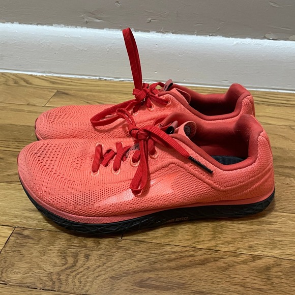 Altra Escalante Women's 7.5 Running Shoes Coral Pink Lace Up Athletic Sneakers - Picture 3 of 8